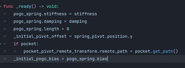 Pogo stick with pocket